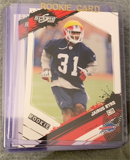 2009 Score #310 Jairus Byrd — front