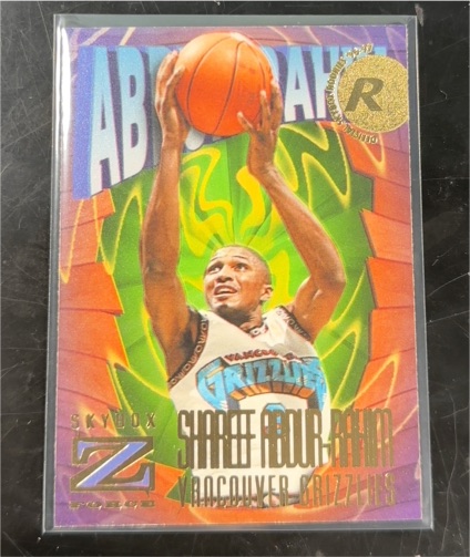 1996-97 SkyBox Z-Force #139 Shareef Abdur-Rahim — front