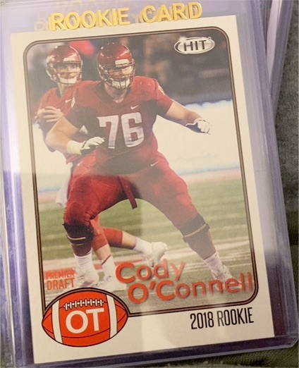 2018 Sage HIT Rookie Card #32 Cody O'Connell — front