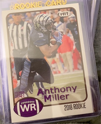 2018 Sage Hit #10 Anthony Miller — front