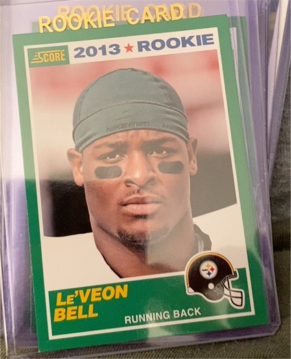 2013 Score #392 Le'Veon Bell — front