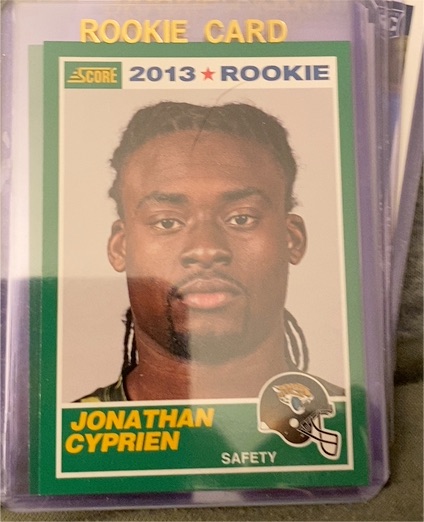 2013 Score #360 Jonathan Cyprien Rookie — front