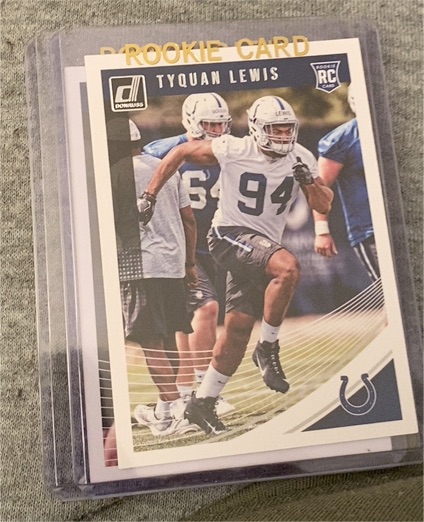 2018 Donruss #378 Tyquan Lewis — front