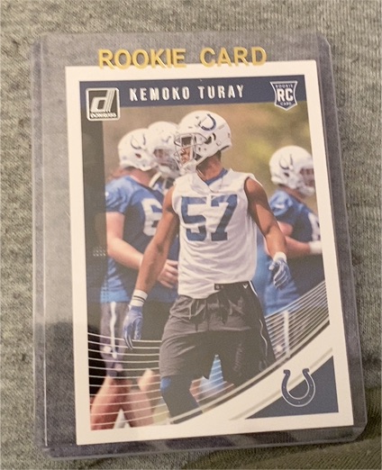 2018 Panini Donruss #370 Kemoko Turay Rookie Card — front
