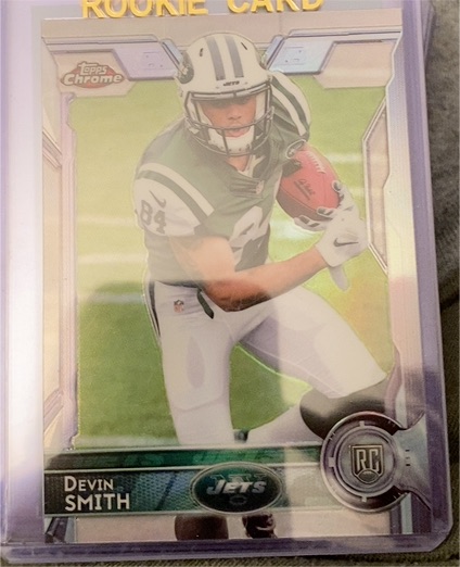 2015 Topps Chrome #194 Devin Smith — front