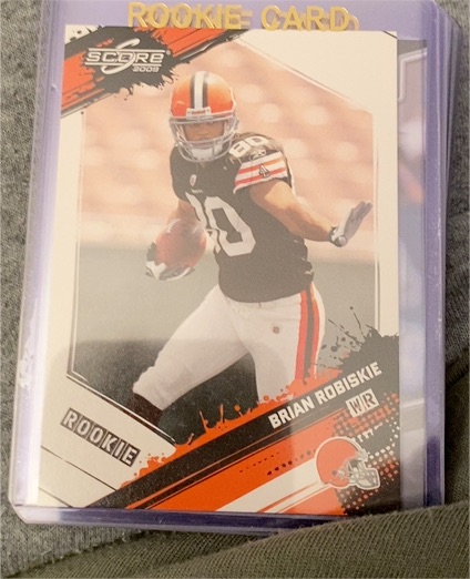 2009 Score #318 Brian Robiskie Rookie Card — front
