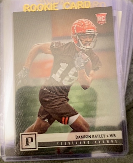 2018 Panini Canvas #P Damion Ratley — front