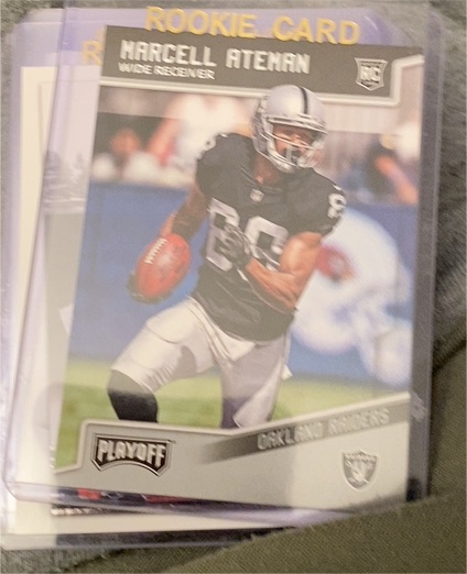 2017 Panini Playoff #RC Marcell Ateman — front