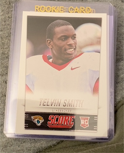 2014 Panini Score #427 Telvin Smith Rookie Card — front