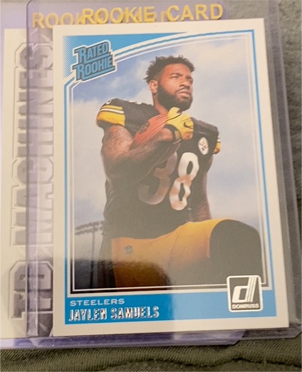 2018 Donruss #337 Jaylen Samuels — front