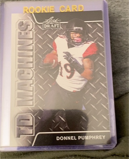 2017 Leaf Draft TD Machines #TD-09 Donnel Pumphrey — front