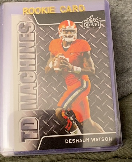 2017 Leaf Draft TD Machines #TD-07 Deshaun Watson — front