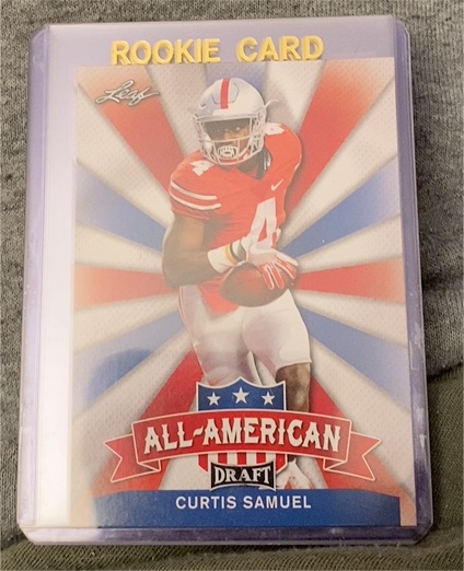 2017 Leaf Draft All-American #AA Curtis Samuel — front
