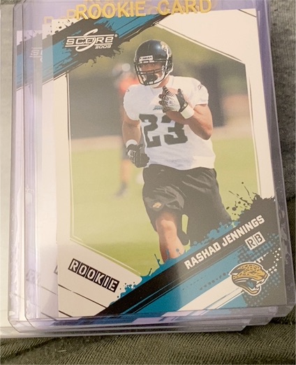 2009 Score #388 Rashad Jennings — front