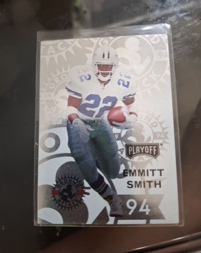1994 Playoff Ground Attack Emmitt Smith — front