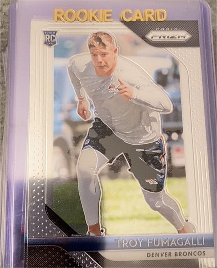 2018 Panini Prizm #280 Troy Fumagalli — front