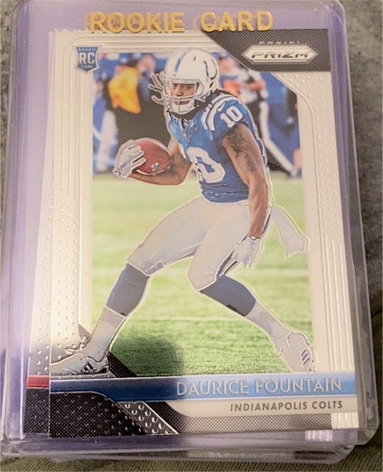 2018 Panini Prizm #237 Daurice Fountain Rookie Card — front