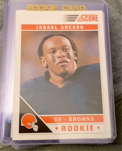2011 Score #341 Jabaal Sheard Rookie Card — front