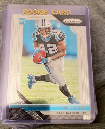 2018 Panini Prizm #207 DJ Moore — front