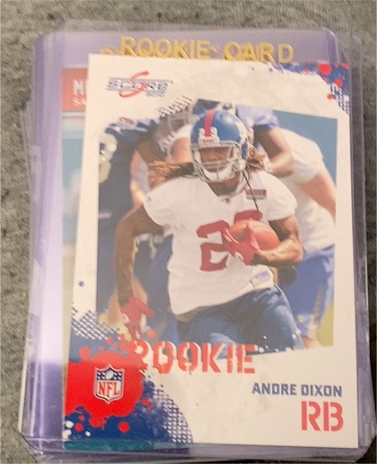 2010 Score #303 Andre Dixon — front