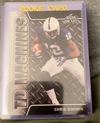 2017 Leaf Draft #TD-01 Chris Godwin — front