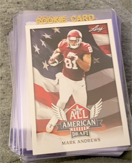 2018 Leaf Draft All American #AA-07 Mark Andrews — front