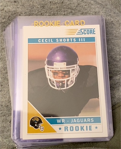 2011 Score #318 Cecil Shorts III — front