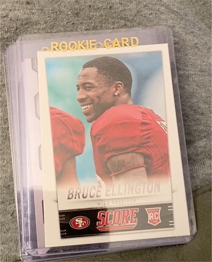 2014 Panini Score #345 Bruce Ellington Rookie Card — front