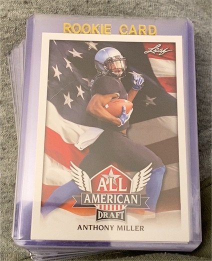 2018 Leaf Draft All American #AA-01 Anthony Miller — front