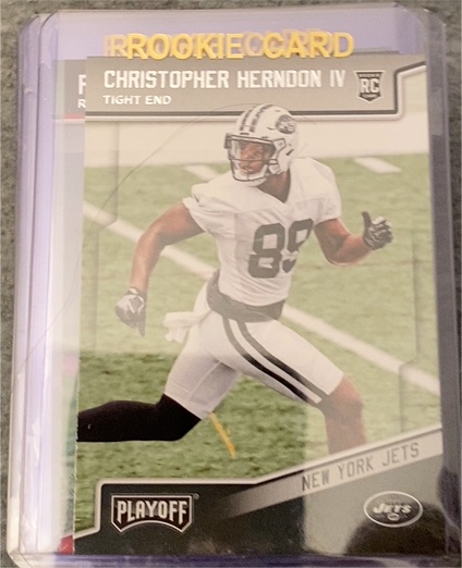 2018 Panini Playoff #271 Christopher Herndon IV Rookie Card — front