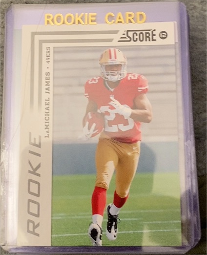 2012 Score #346 LaMichael James Rookie — front