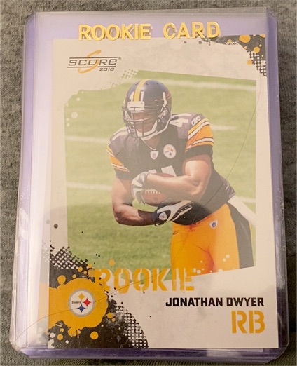 2010 Score #363 Jonathan Dwyer — front