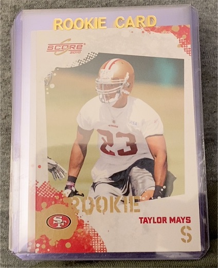 2010 Score #394 Taylor Mays Rookie Card — front