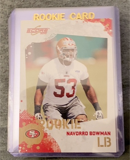 2010 Score #376 NaVorro Bowman Rookie Card — front