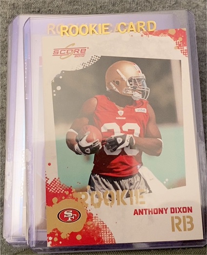 2010 Score #305 Anthony Dixon Rookie Card — front