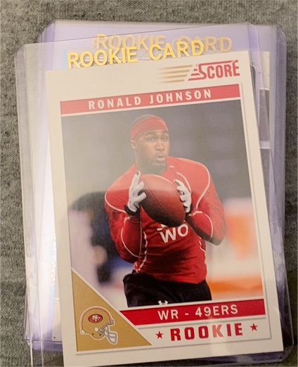 2011 Score #Rookie Ronald Johnson — front