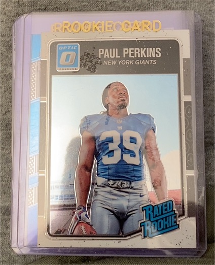 2016 Donruss Optic #189 Paul Perkins — front