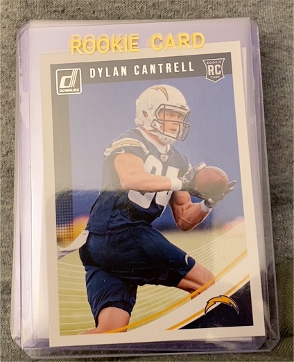 2018 Panini Donruss #398 Dylan Cantrell Rookie Card — front