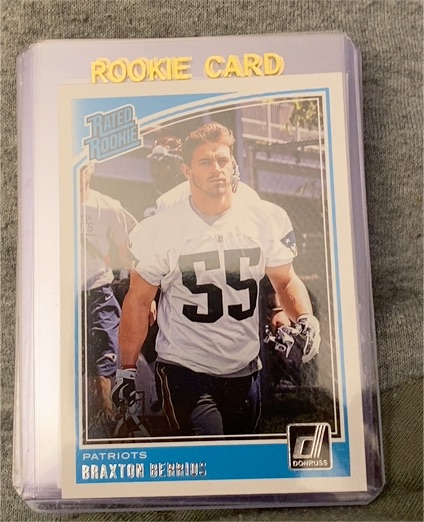 2018 Donruss #342 Braxton Berrios — front