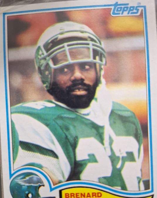 1982 Topps #460 Brenard Wilson Philadelphia Eagles — front