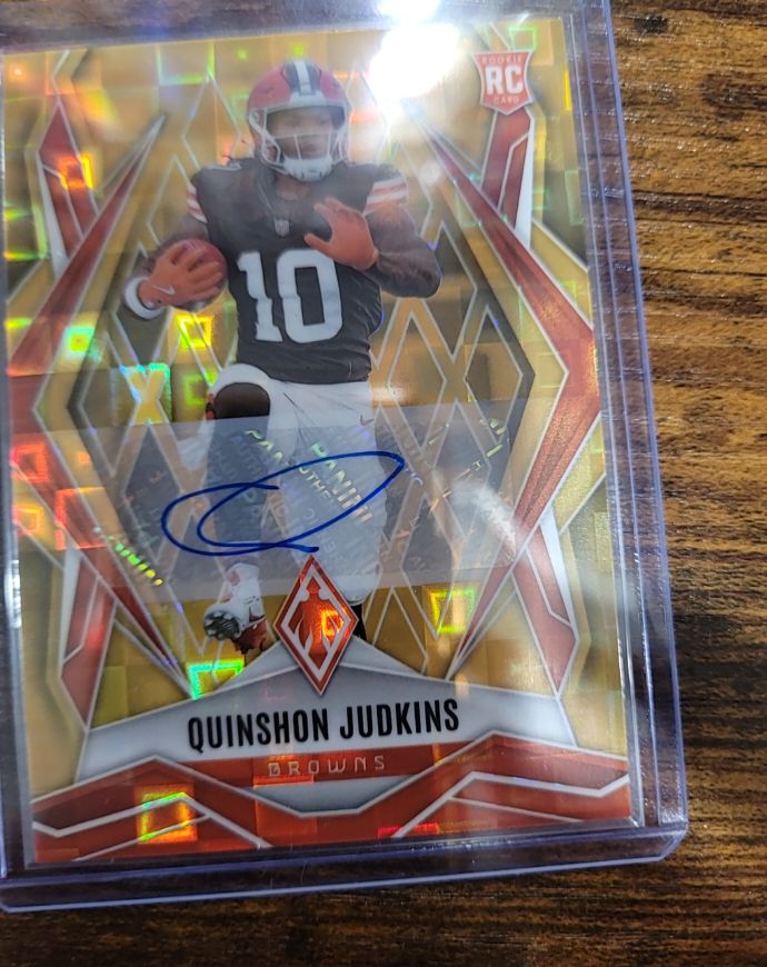 2025 Panini Phoenix #191 Quinshon Judkins — front
