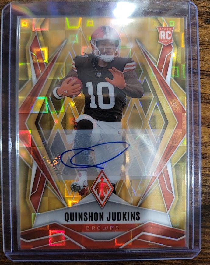 2025 Panini Phoenix #191 Quinshon Judkins — front