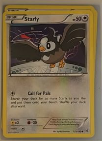2015 Pokémon XY BREAKthrough #125 Starly — front