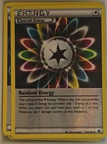 2014 Pokémon XY #131 Rainbow Energy — front