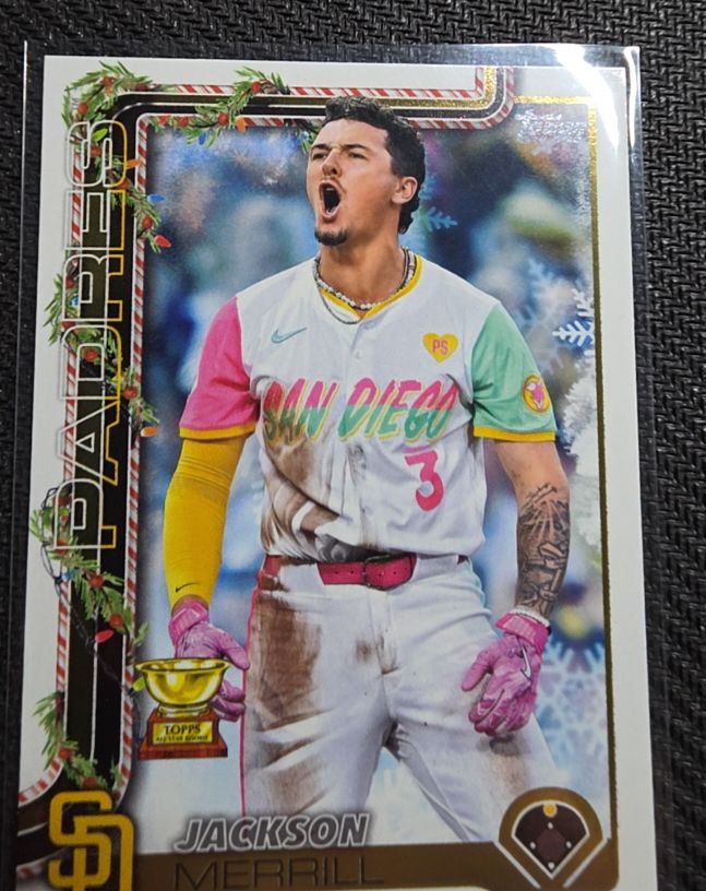 2025 Topps Holiday #H30 Jackson Merrill — front
