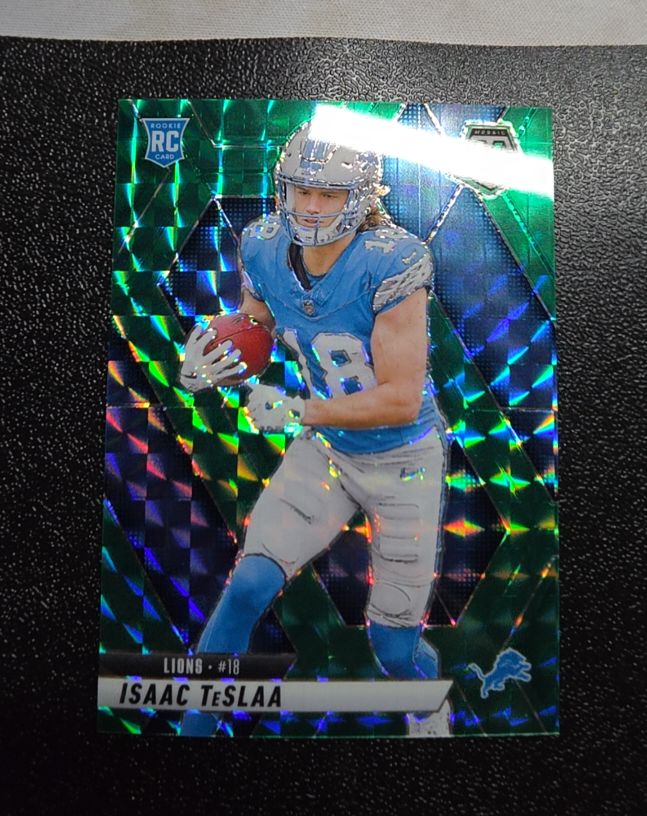 2025 Panini Mosaic #18 Isaac Teslaa — front