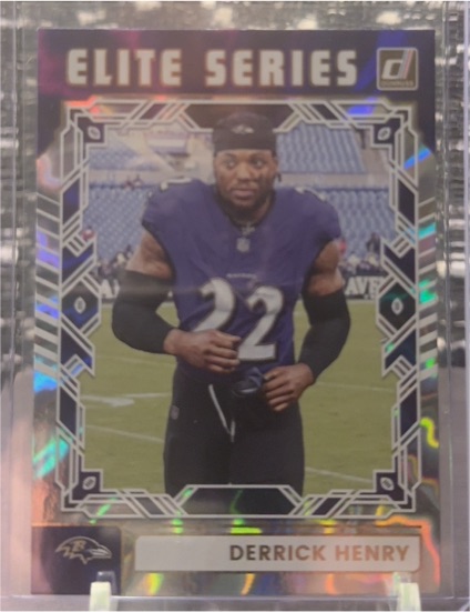 2025 Panini Donruss #TES-DHE Derrick Henry The Elite Series — front