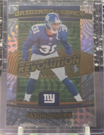 2025 Panini Revolution #7 Jason Sehorn Gridiron Legacy — front