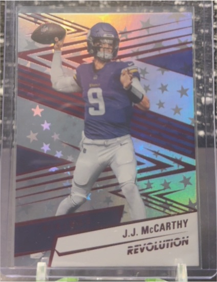 2025 Panini Revolution #138 J.J. McCarthy — front