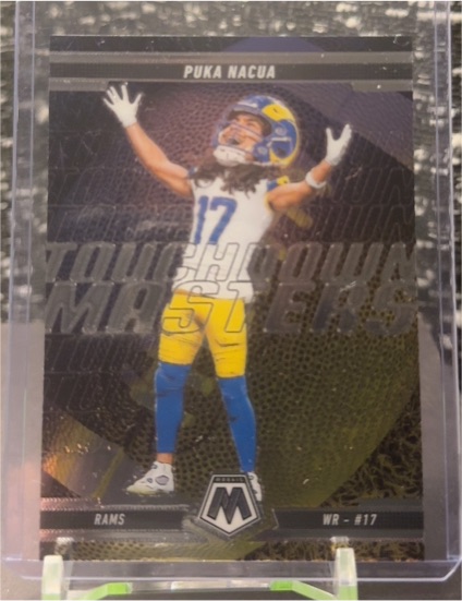 2025 Panini Mosaic #12 Puka Nacua Touchdown Masters — front